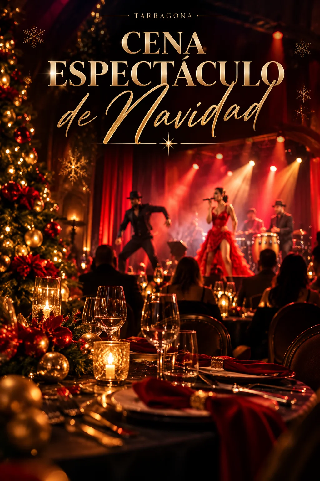 CENA ESPECTACULO DE NAVIDAD